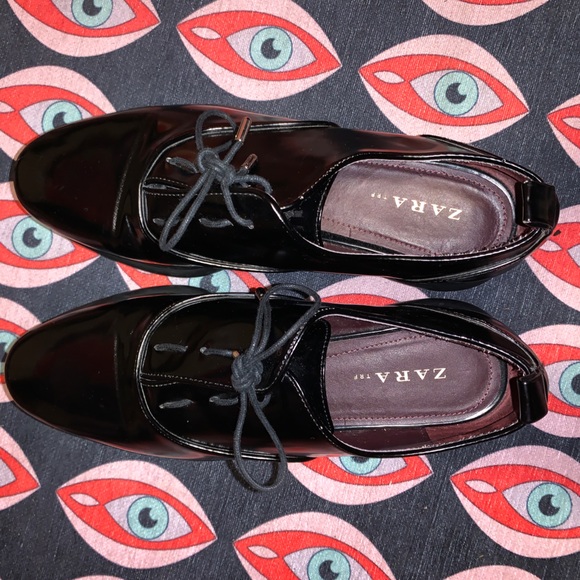 Zara Shoes Oxford Platform - Picture 3 of 13